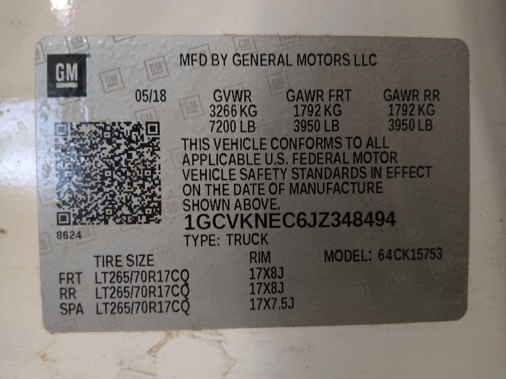 2018 Chevrolet Silverado 1500 in Gainesville, FL 32609 - 18123250 33