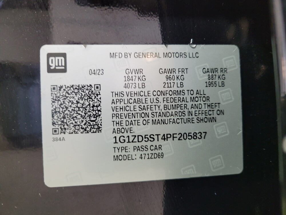 2023 Chevrolet Malibu in Maple Heights, OH 44137 - 18123253 33