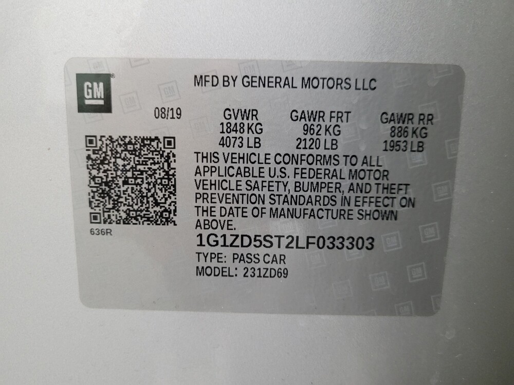 2020 Chevrolet Malibu in Phoenix, AZ 85015 - 18123260 33