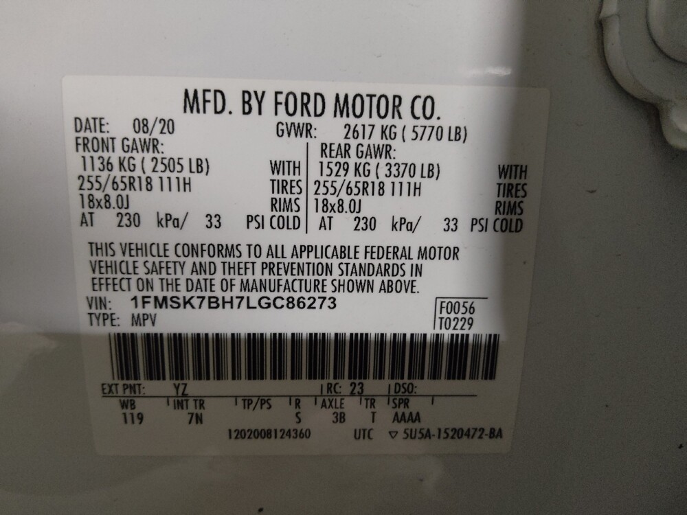 2020 Ford Explorer in Lewisville, TX 75067 - 18123267 33