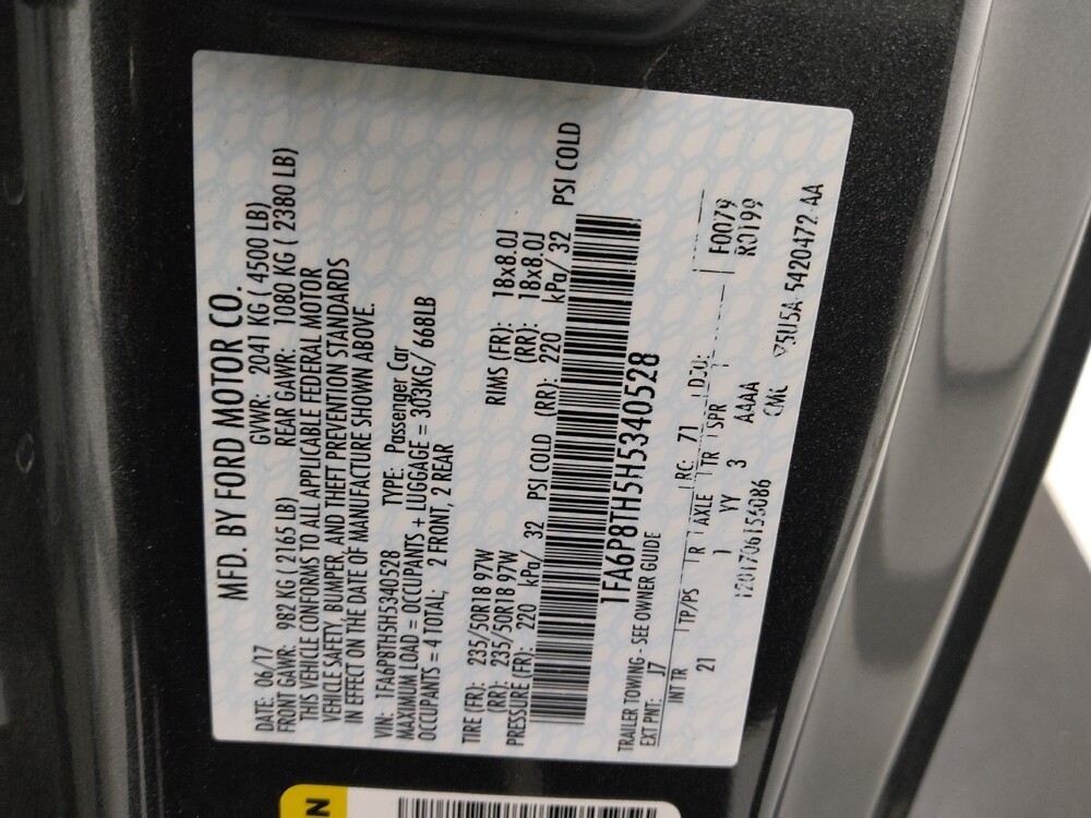 2017 Ford Mustang in St. Louis, MO 63125 - 18123277 33