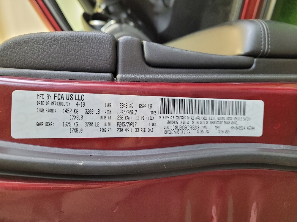 2019 Jeep Grand Cherokee in Columbus, OH 43228 - 18123285 33