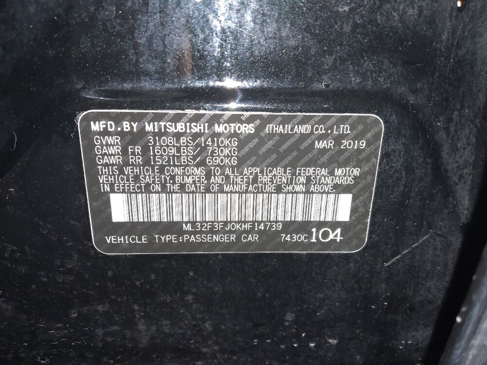 2019 Mitsubishi Mirage G4 in Peoria, IL 61615 - 18123315 33