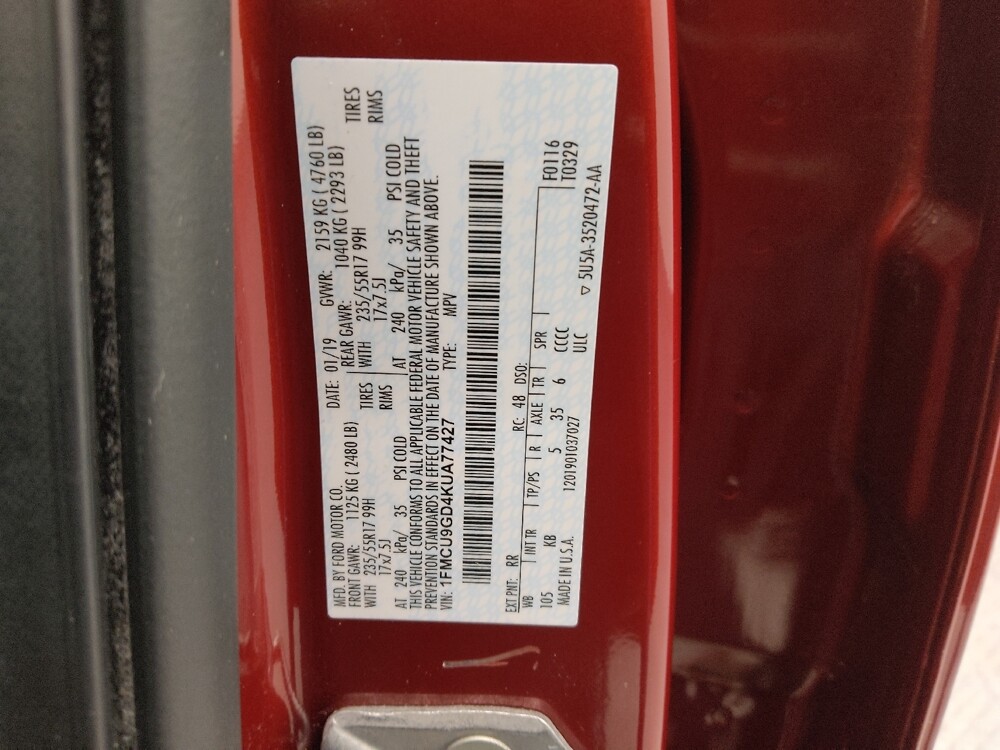 2019 Ford Escape in Wichita, KS 67207 - 18123324 33