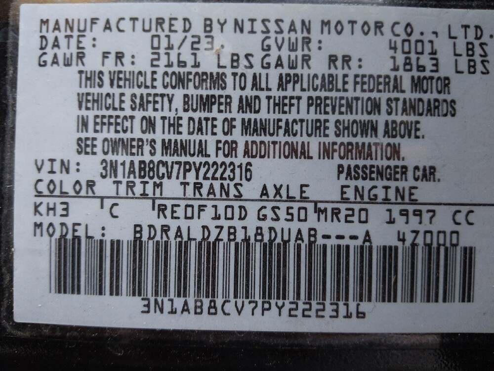 2023 Nissan Sentra in Glendale, AZ 85301 - 18123327 33