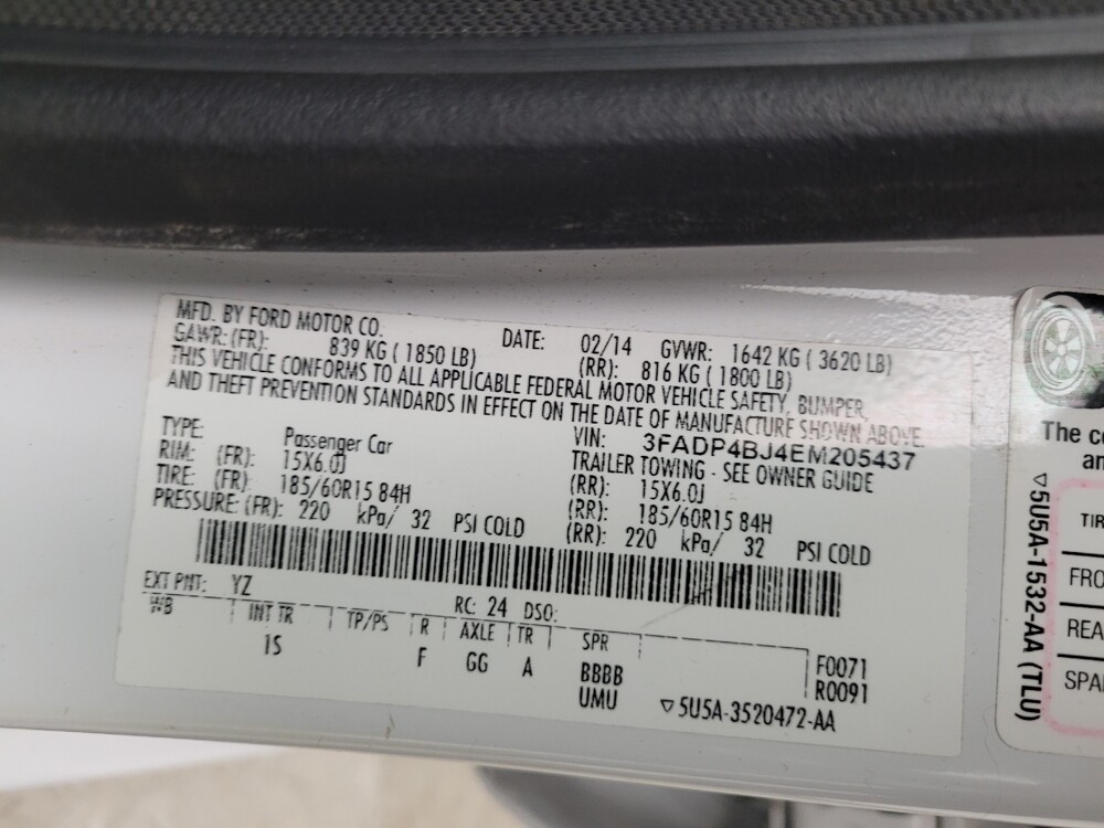 2014 Ford Fiesta in Taylor, MI 48180 - 18123329 33