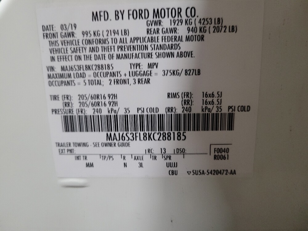 2019 Ford EcoSport in Laurel, MD 20724 - 18123331 33