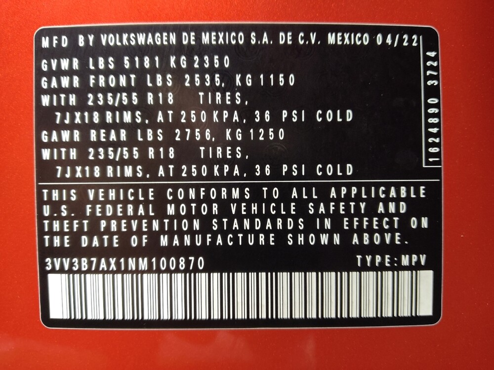 2022 Volkswagen Tiguan in Houston, TX 77060 - 18123338 33