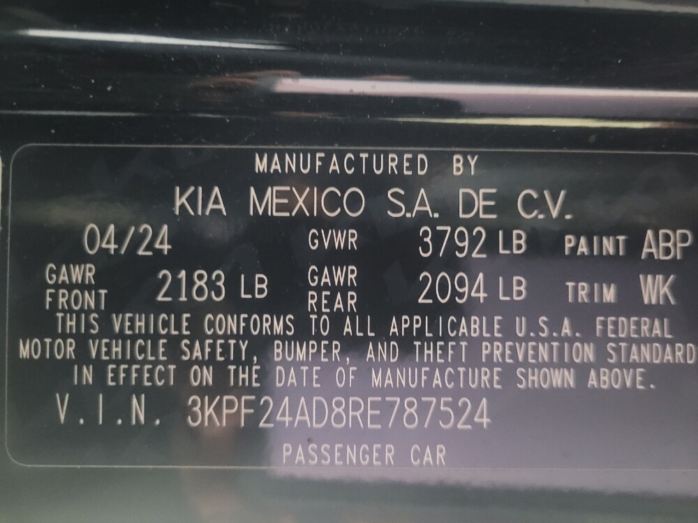 2024 Kia Forte in Macon, GA 31210 - 18123359 33