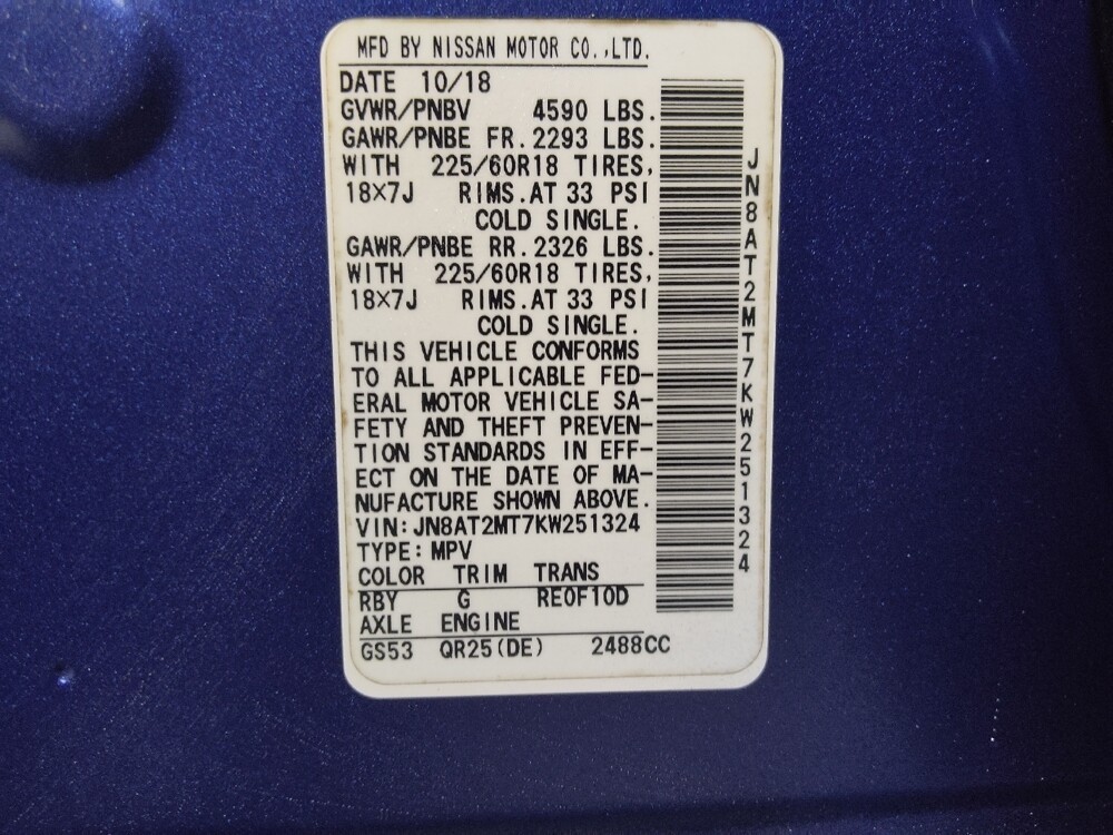 2019 Nissan Rogue in Tampa, FL 33612 - 18123377 33