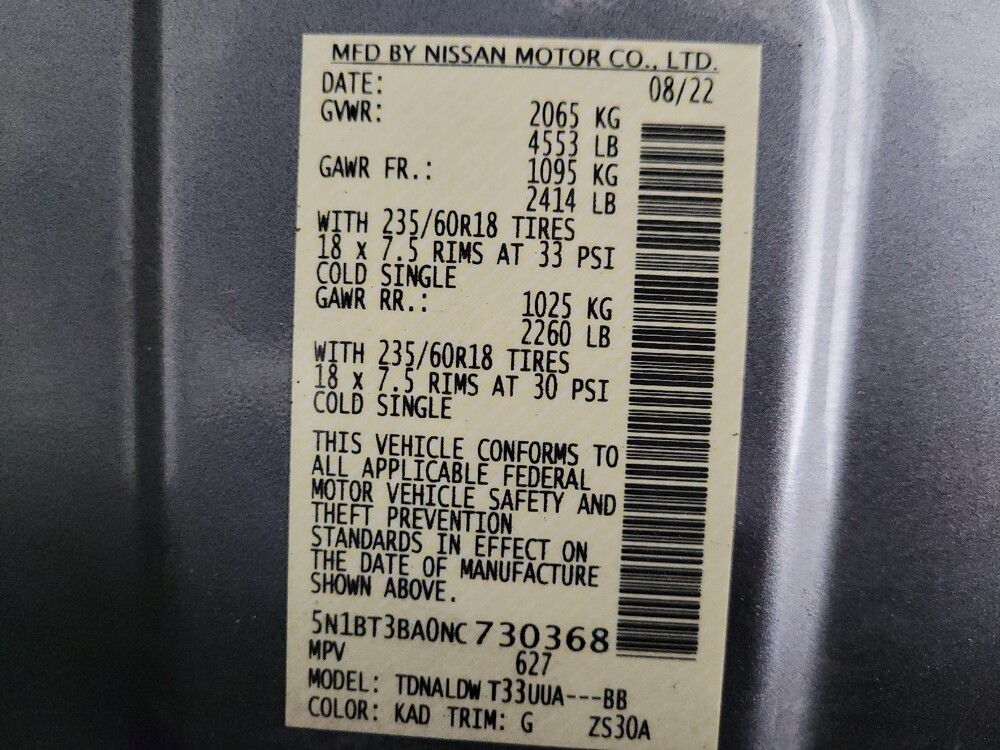 2022 Nissan Rogue in Glendale, AZ 85301 - 18123386 33