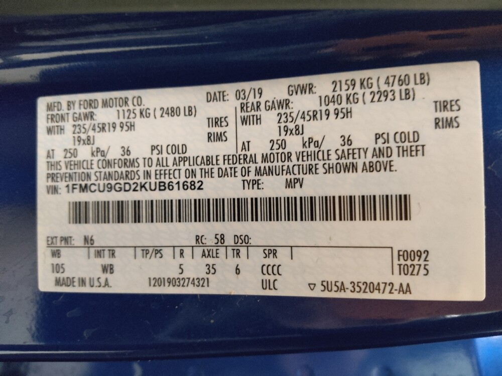 2019 Ford Escape in Albuquerque, NM 87123 - 18123393 33