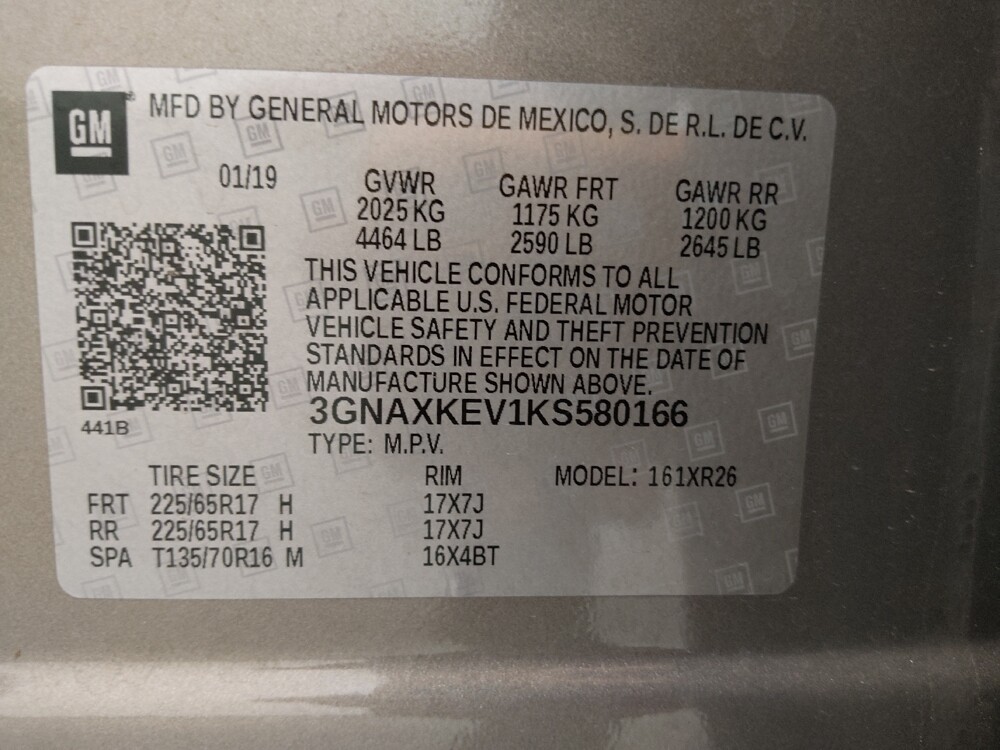 2019 Chevrolet Equinox in Albuquerque, NM 87123 - 18123395 33