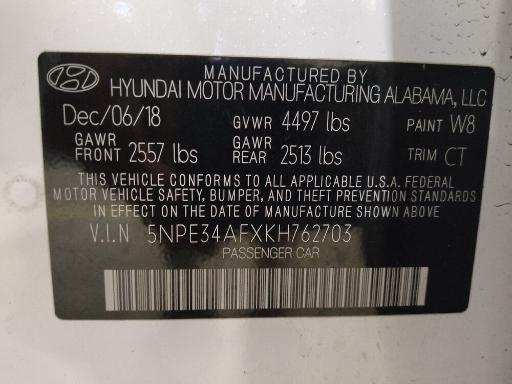 2019 Hyundai Sonata in Savannah, GA 31419 - 18123401 33