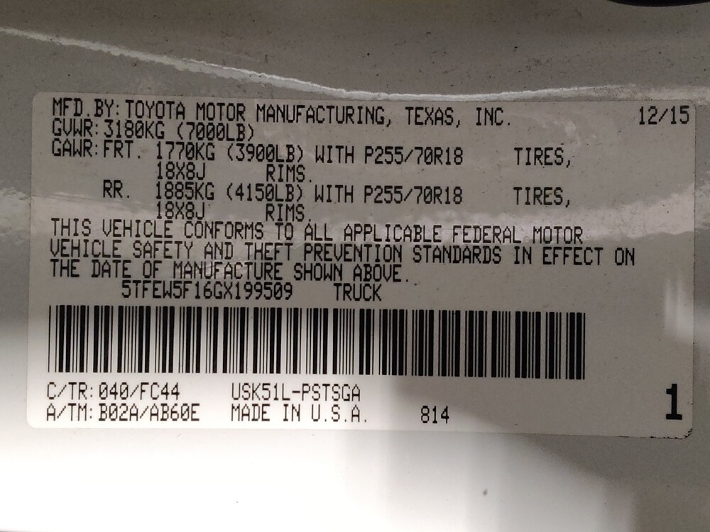 2016 Toyota Tundra in Jacksonville, FL 32210 - 18123406 33