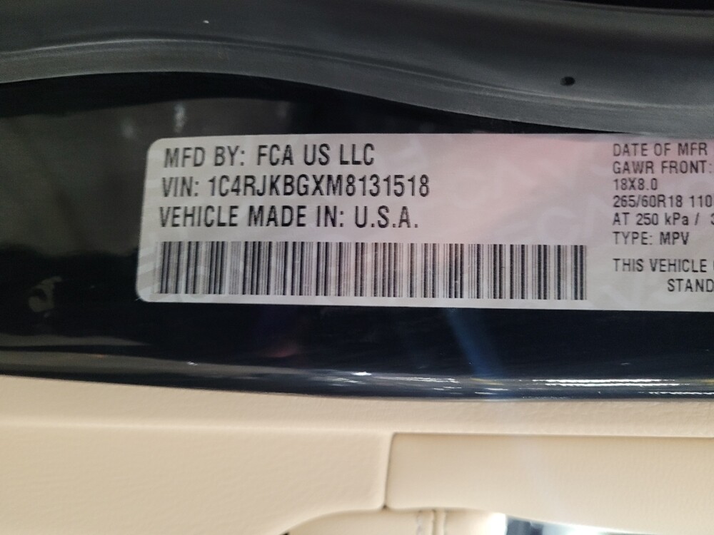 2021 Jeep Grand Cherokee L in Newport News, VA 23601 - 18123429 33