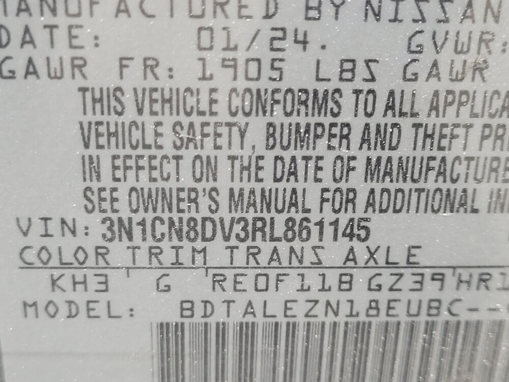 2024 Nissan Versa in Las Vegas, NV 89104 - 18123432 33