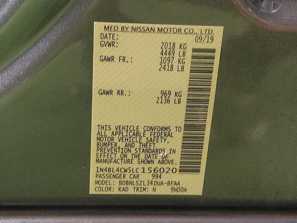 2020 Nissan Altima in El Paso, TX 79907 - 18123442 33