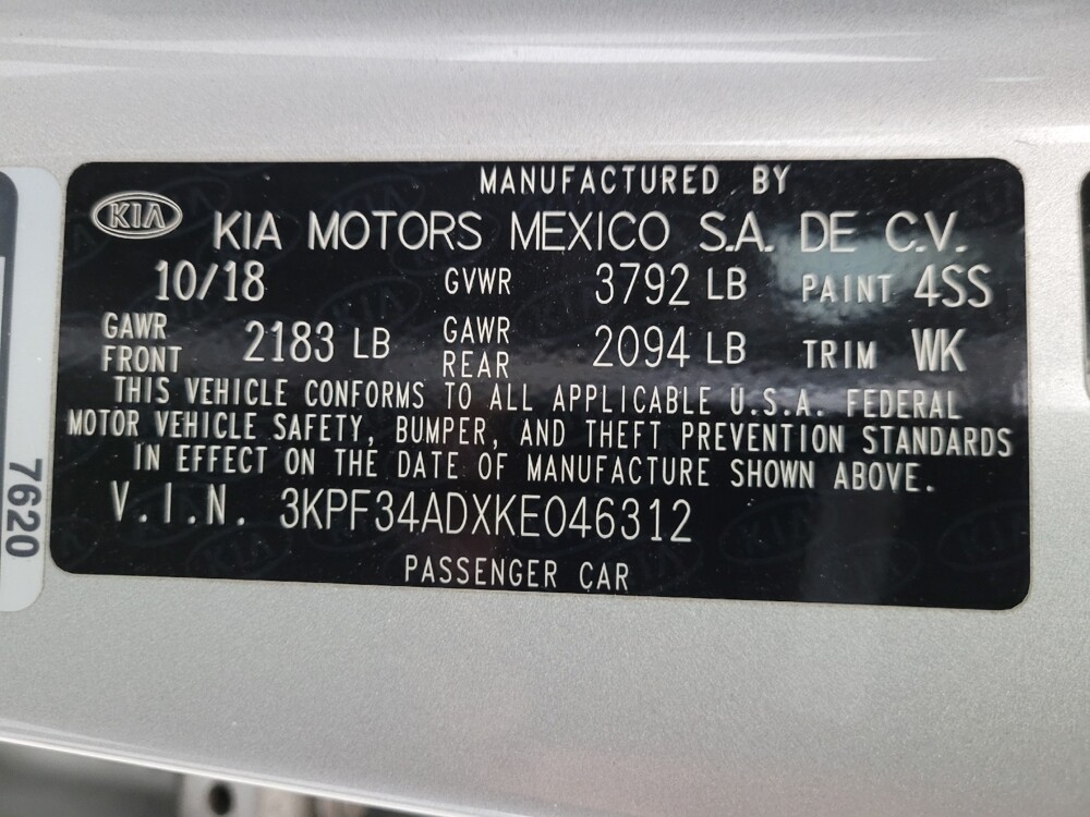 2019 Kia Forte in Tucson, AZ 85705 - 18123452 33