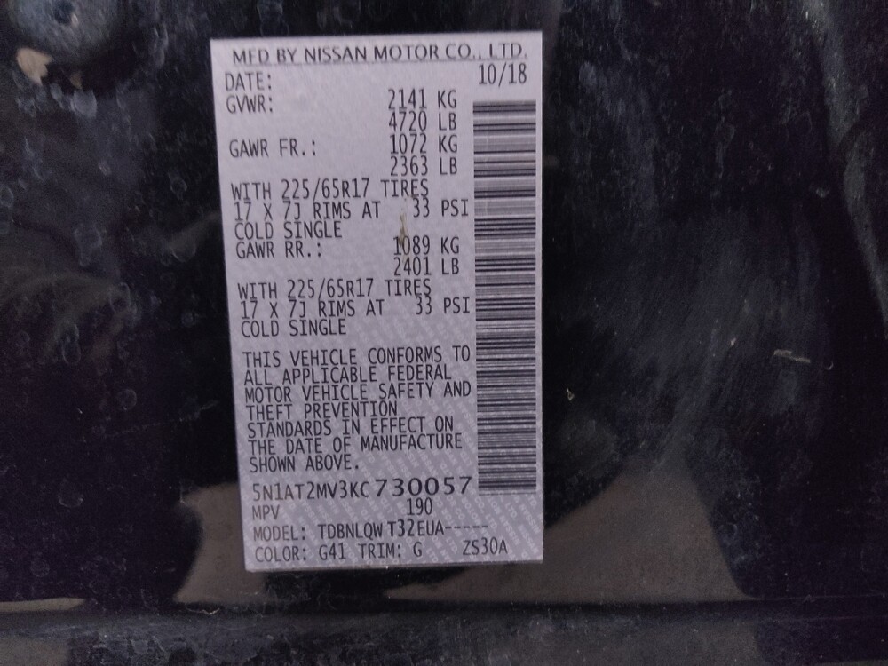 2019 Nissan Rogue in Morrow, GA 30260 - 18123469 33