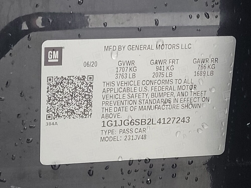 2020 Chevrolet Sonic in Memphis, TN 38128 - 18123606 33