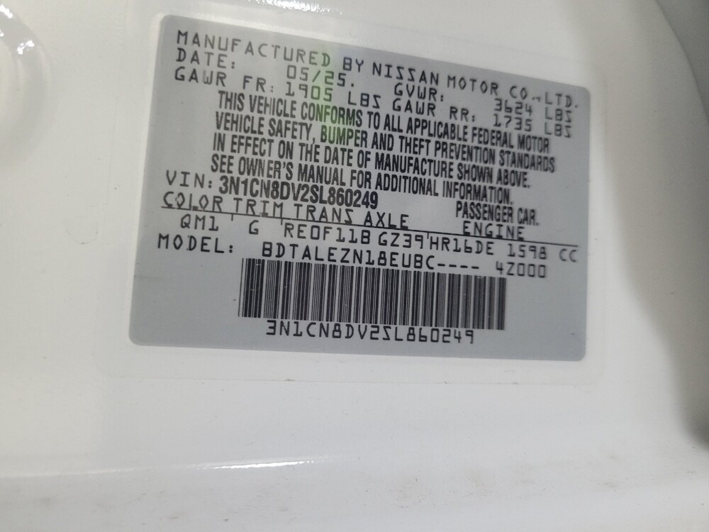 2025 Nissan Versa in Stone Mountain, GA 30083 - 18123629 33