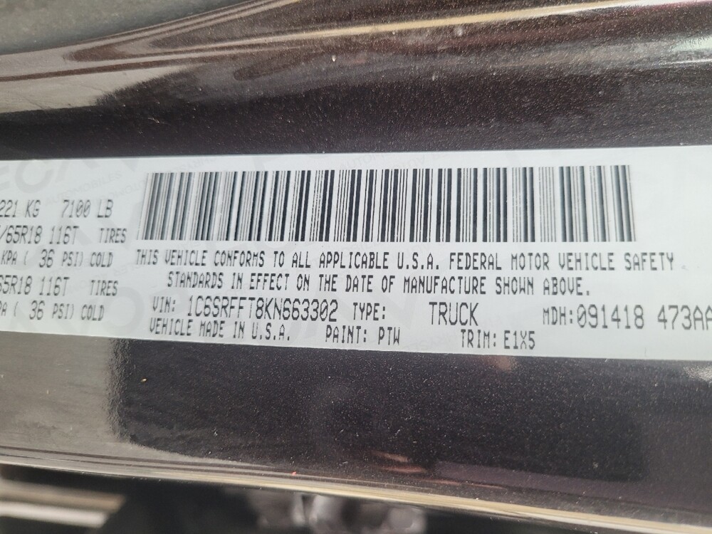 2019 RAM 1500 in Columbus, GA 31909 - 18123630 33