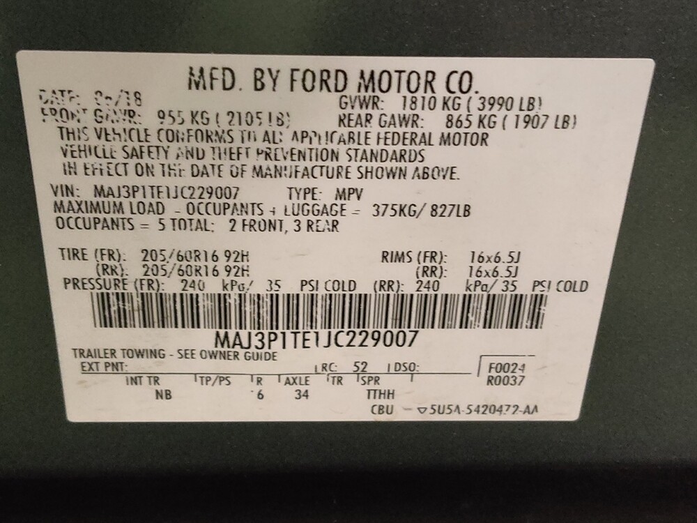 2018 Ford EcoSport in Arlington, TX 76011 - 18123635 33