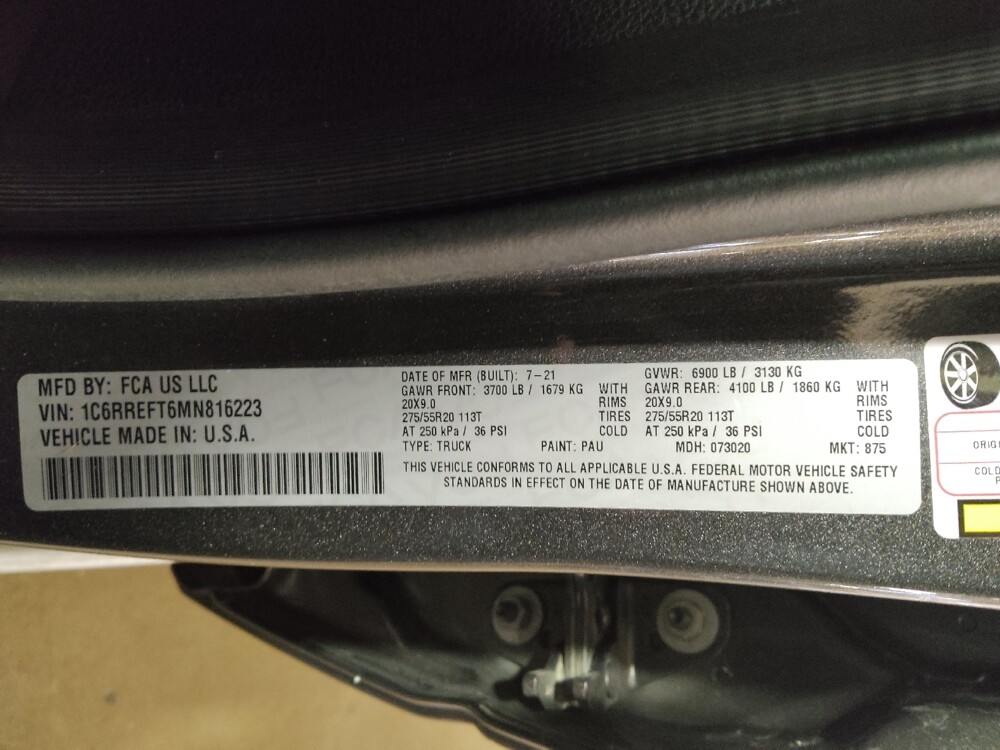 2021 RAM 1500 in Arlington, TX 76011 - 18123643 33