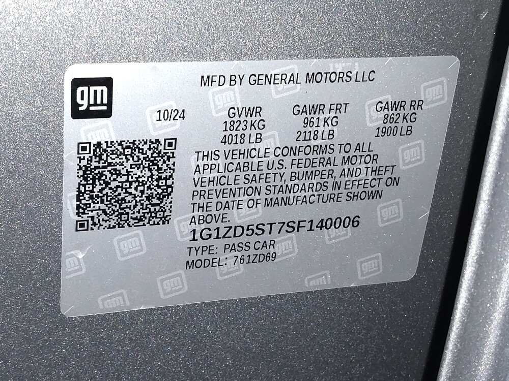 2025 Chevrolet Malibu in Arlington, TX 76011 - 18123653 33