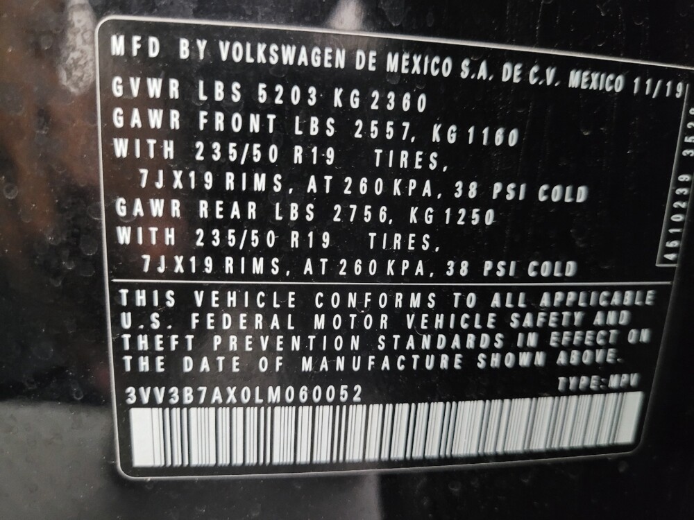 2020 Volkswagen Tiguan in Glendale, AZ 85301 - 18123660 33