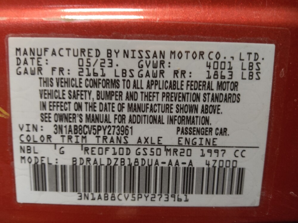 2023 Nissan Sentra in Glendale, AZ 85301 - 18123661 33