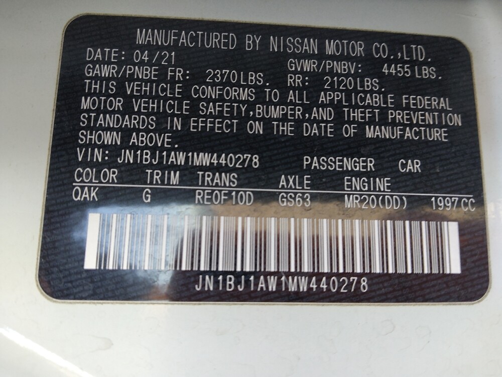 2021 Nissan Rogue Sport in Tucson, AZ 85705 - 18123664 33