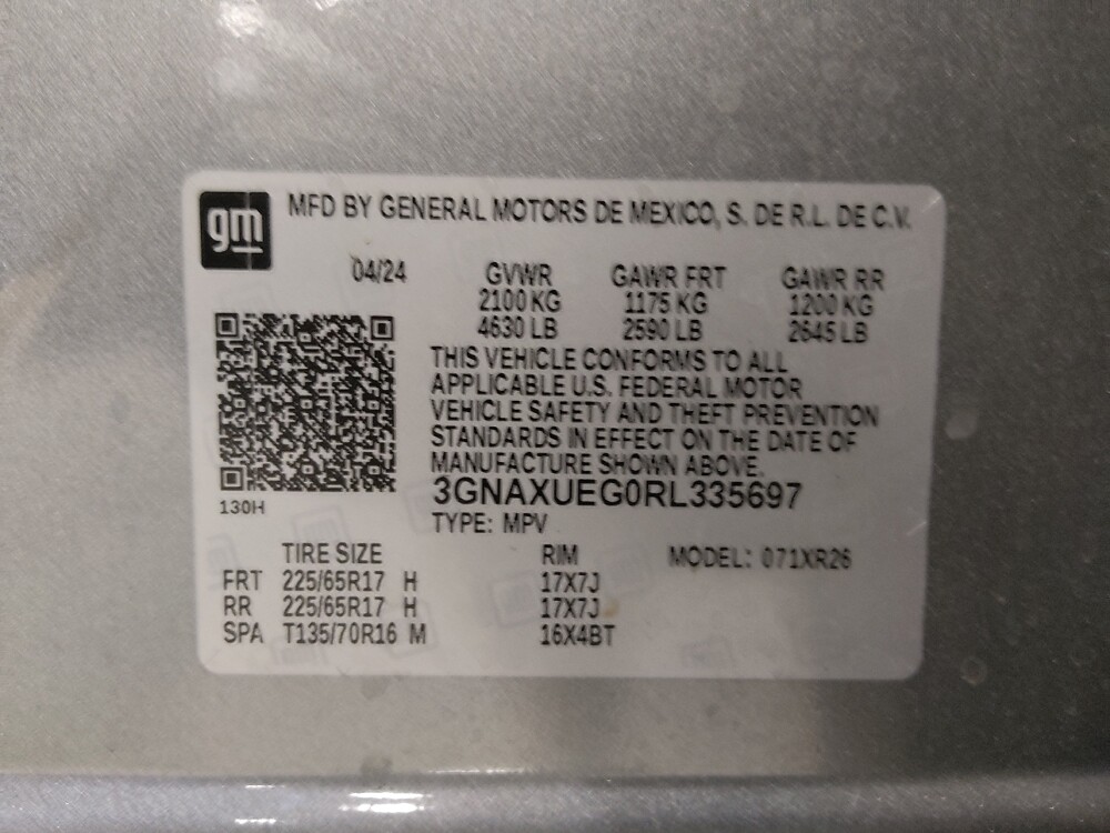 2024 Chevrolet Equinox in Tampa, FL 33612 - 18123672 33