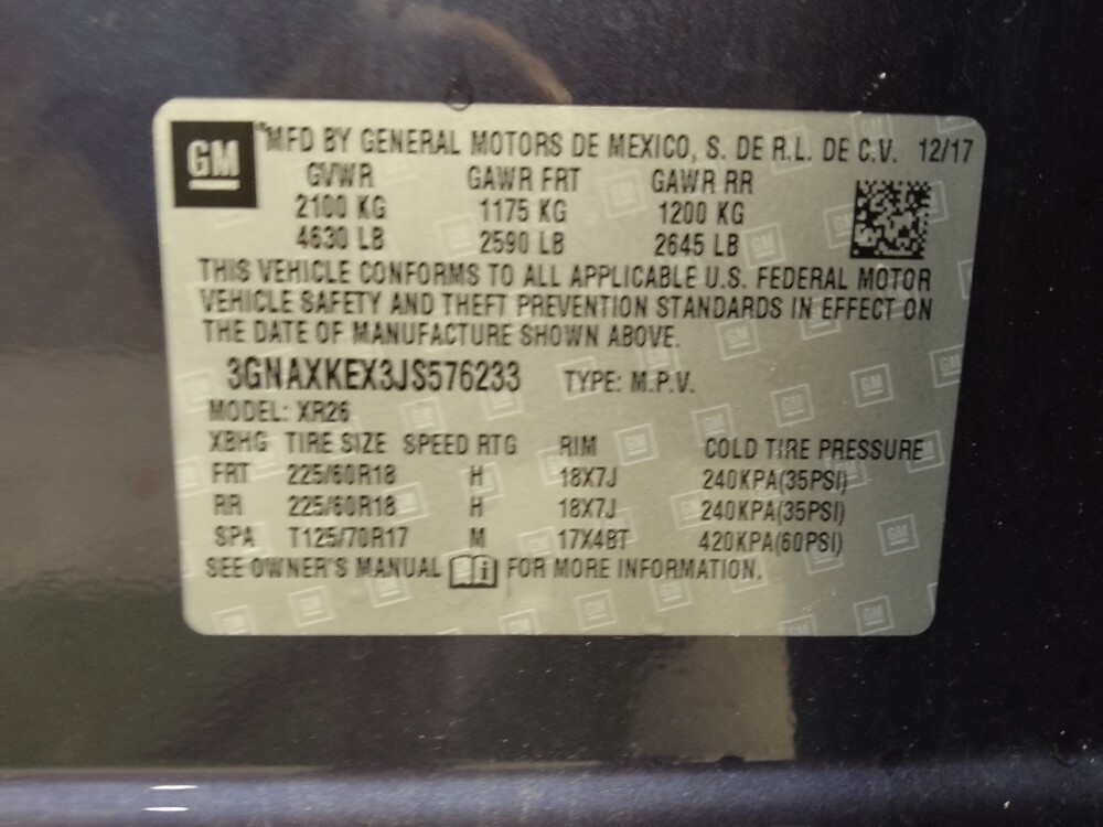 2018 Chevrolet Equinox in Tampa, FL 33612 - 18123673 33