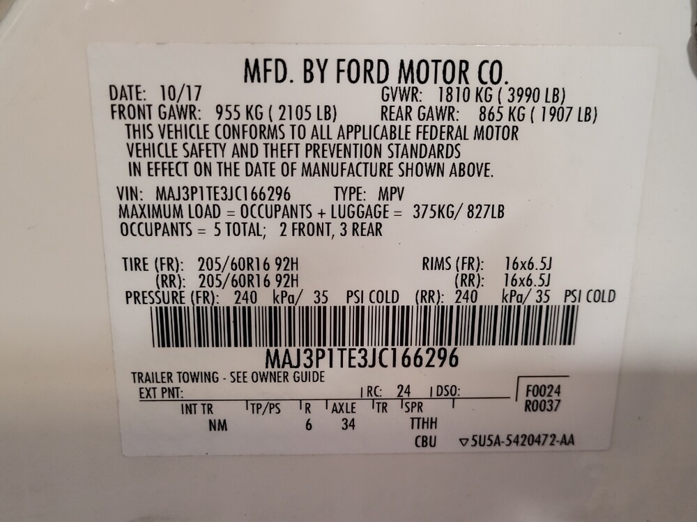 2018 Ford EcoSport in West Palm Beach, FL 33409 - 18123699 33