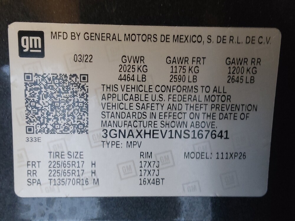 2022 Chevrolet Equinox in Hialeah, FL 33014 - 18123705 33