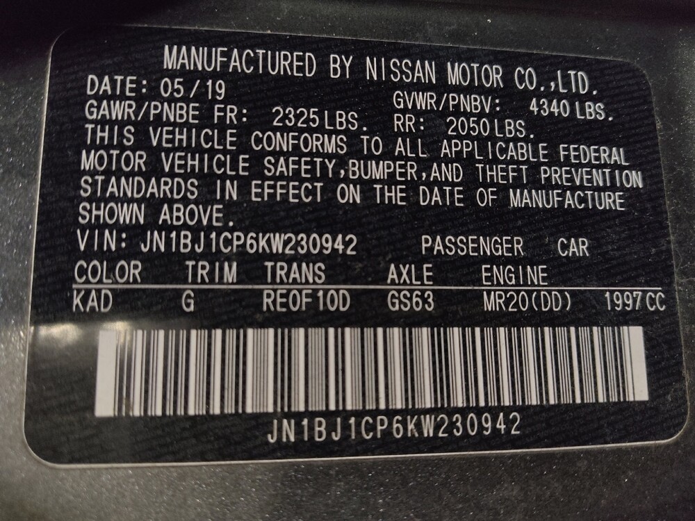 2019 Nissan Rogue Sport in Metairie, LA 70006 - 18123712 33