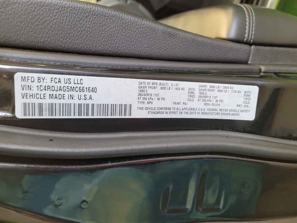 2021 Dodge Durango in Lexington, KY 40509 - 18123725 33