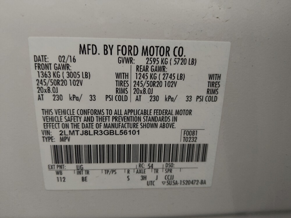 2016 Lincoln MKX in Albuquerque, NM 87123 - 18123744 33