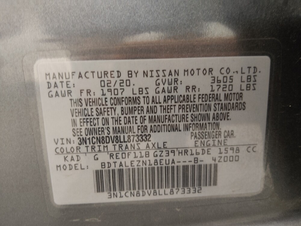 2020 Nissan Versa in Albuquerque, NM 87113 - 18123745 33
