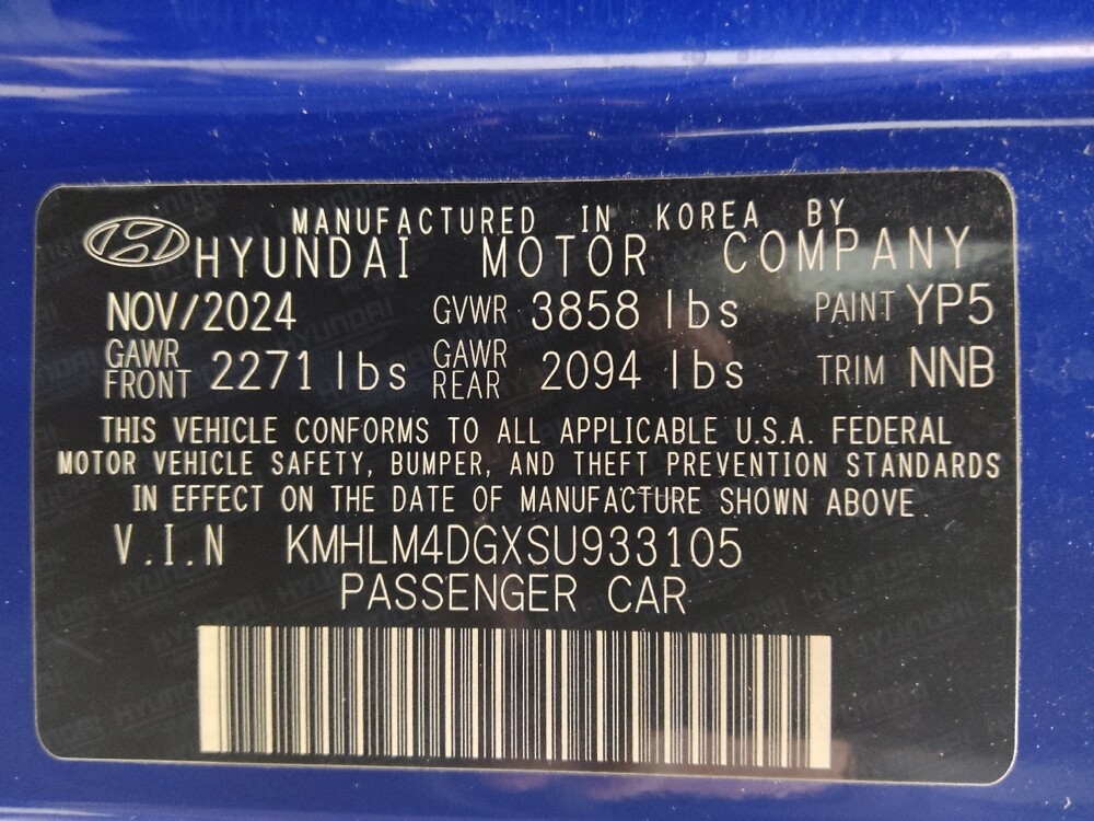 2025 Hyundai Elantra in Colorado Springs, CO 80909 - 18123747 33