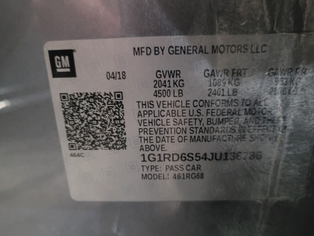 2018 Chevrolet Volt in Chesapeake, VA 23320 - 18123797 33