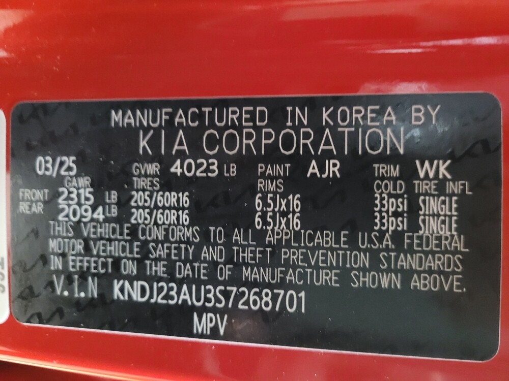 2025 Kia Soul in Ocala, FL 34471 - 18123817 33