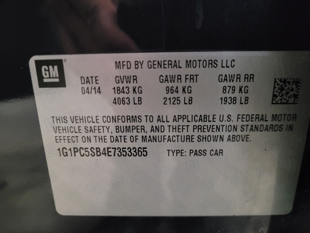 2014 Chevrolet Cruze in Glen Burnie, MD 21061 - 18123821 33