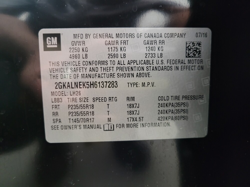 2017 GMC Terrain in Eastpointe, MI 48021 - 18123824 33