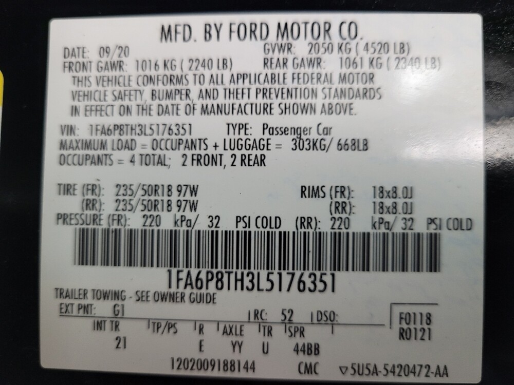 2020 Ford Mustang in Memphis, TN 38128 - 18123839 33