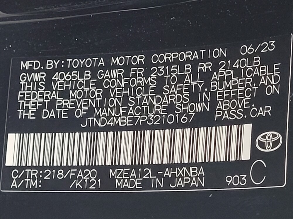 2023 Toyota Corolla in Gastonia, NC 28056 - 18123847 33