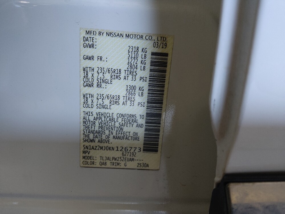 2019 Nissan Murano in Knoxville, TN 37923 - 18123850 33