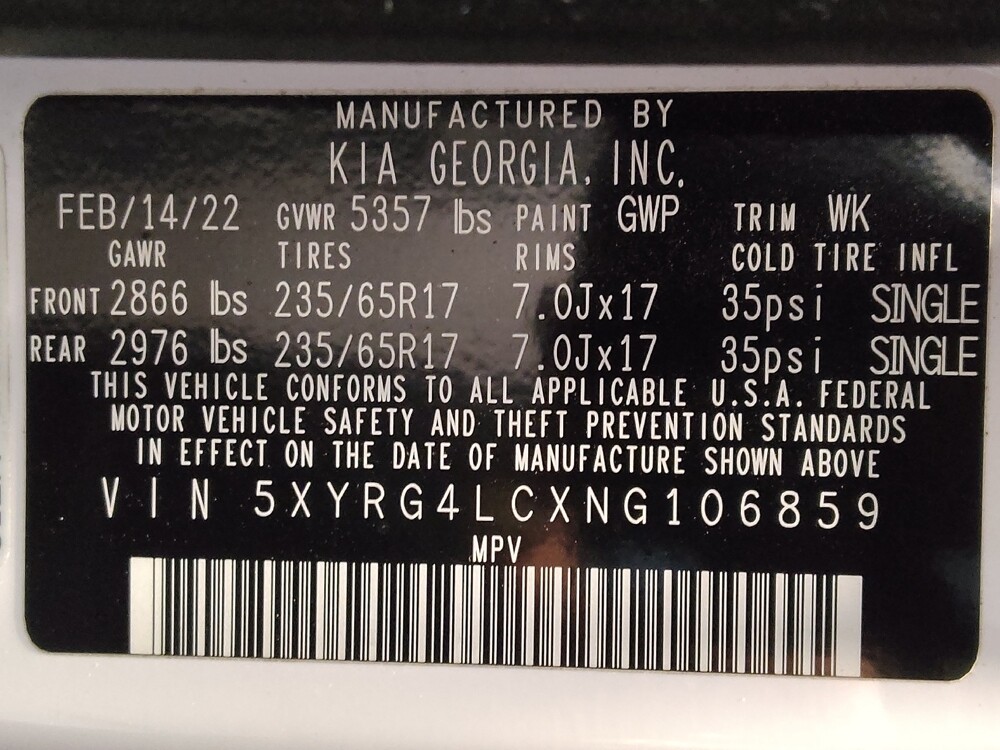 2022 Kia Sorento in Mobile, AL 36606 - 18123856 33